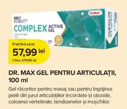 Dr.Max Dr. Max gel pentru articulații Ofertă
