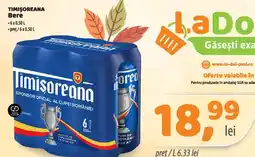 La Doi Pasi Timișoareana Bere Ofertă