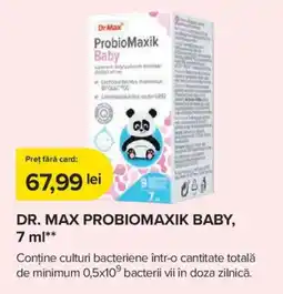 Dr.Max Dr. Max probiomaxik baby Ofertă