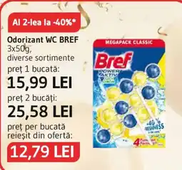 Supeco Bref odorizant wc Ofertă