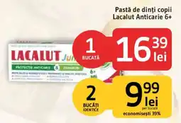 Supeco Lacalut pastă de dinți copii Ofertă