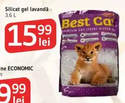 Supeco Best Cat Silicat gel lavandă Ofertă