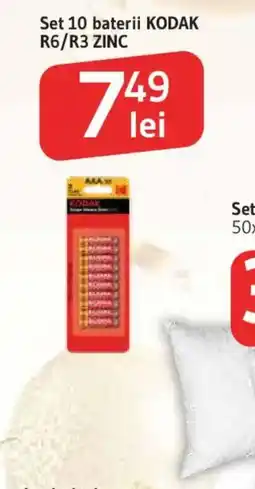Supeco Kodak baterii R6/R3 zinc Ofertă