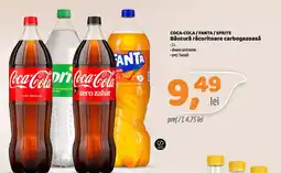 La Doi Pasi Coca-Cola / Fanta / Sprite Bautura racoritoare carbogazoasa Ofertă
