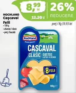 La Doi Pasi Hochland cascaval felii Ofertă