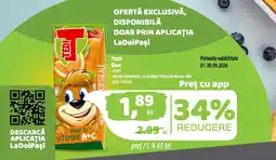 La Doi Pasi Tedi suc Ofertă