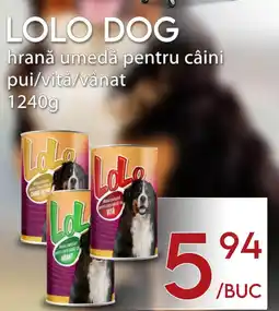 Remarkt Lolo dog hrană umedă pentru câini pui/vită/vânăt Ofertă