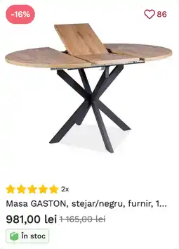 Favi Masa gaston Ofertă