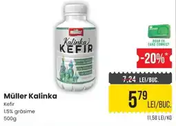 Mega Image Müller Kalinka Kefir Ofertă