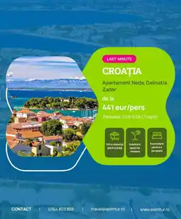 Eximtur Croatia Apartament Neda, Dalmatia Zadar Ofertă