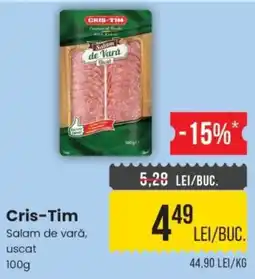 Mega Image Cris-Tim salam de vară, uscat Ofertă