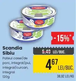 Mega Image Scandia Sibiu Pateul casei/de porc, integral/pui, integral/curcan, integral Ofertă