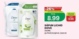 Diana Supermarket Dove săpun lichid Ofertă