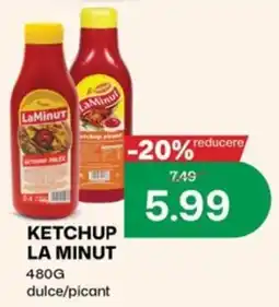 Diana Supermarket LaMinut ketchup Ofertă