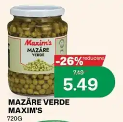 Diana Supermarket Maxim's Mazare Verde Ofertă