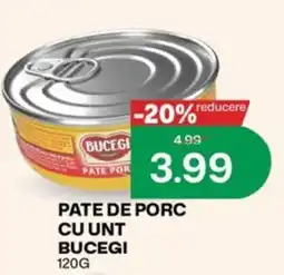 Diana Supermarket Bucegi pate de porc cu unt Ofertă
