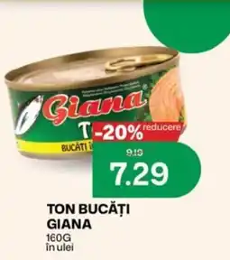 Diana Supermarket Giana ton bucăți Ofertă