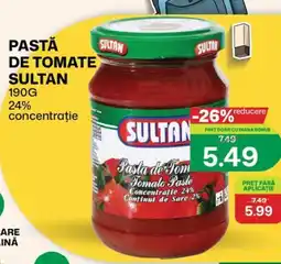 Diana Supermarket Sultan pastă de tomate Ofertă