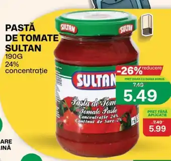 Sultan pastă de tomate