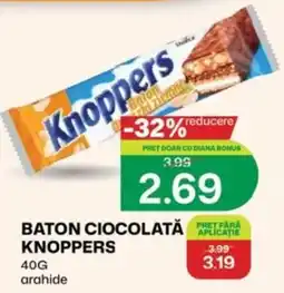 Diana Supermarket Knoppers baton ciocolată Ofertă