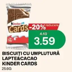 Diana Supermarket Kinder Cards Ofertă