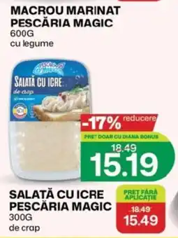 Diana Supermarket Pescăria Magic salată cu icre de crap Ofertă