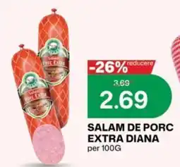 Diana Supermarket Salam de porc extra diana Ofertă