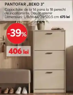 Mobila Videnov Pantofar Beko 3 Ofertă