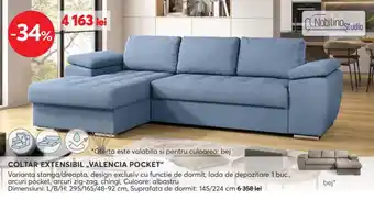 Nobilino Studio coltar extensibil valencia pocket