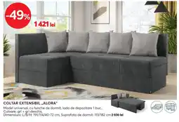 Mobila Videnov Coltar extensibil alora Ofertă