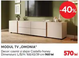 Mobila Videnov Modul tv omonia Ofertă