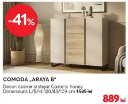 Mobila Videnov Comoda Araya B Ofertă