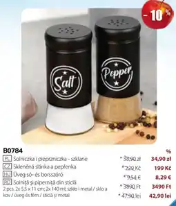BetterStyle Solniță și piperniță din sticlă Ofertă