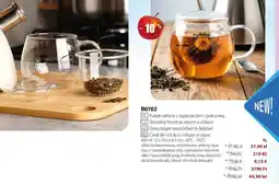 BetterStyle Cană din sticlă cu infuzor și capac Ofertă