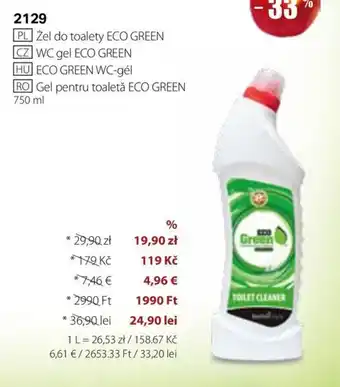 Eco Green gel pentru toaletă
