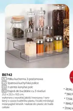BetterStyle Etajeră de bucătărie cu 3 niveluri Ofertă