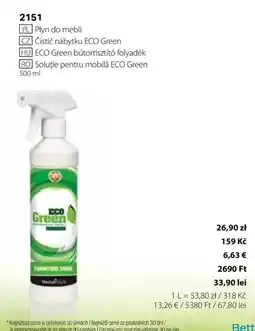 BetterStyle Eco Green Plyn do mebli Ofertă