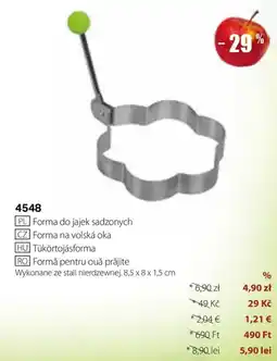 BetterStyle Formă pentru ouă prăjite Ofertă