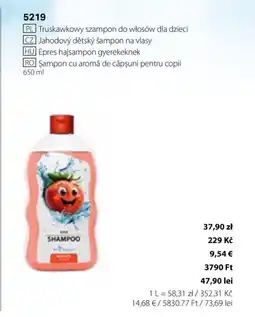 BetterStyle Sampon cu aroma de capsuni pentru copii Ofertă