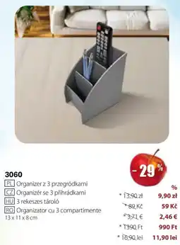 BetterStyle Organizator cu 3 compartimente Ofertă