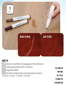 BetterStyle BetterStyle set de markere de corecție pentru lemn Ofertă