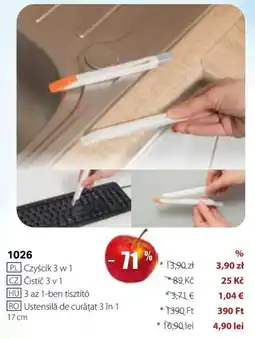 BetterStyle Ustensilă de curățat 3 în 1 Ofertă
