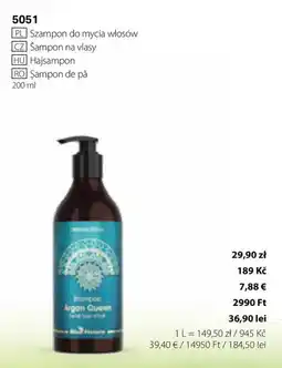 BetterStyle Blue Nature Shampoo Argan Queen Ofertă