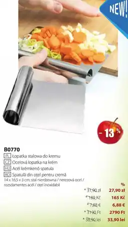 BetterStyle Spatulă din oțel pentru cremă Ofertă