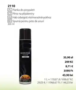 BetterStyle Spumă pentru pete de arsuri Ofertă