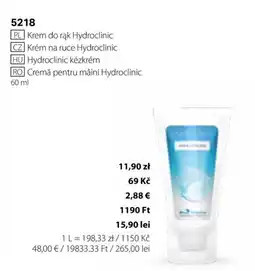 BetterStyle Hydroclinic cremă pentru mâini Ofertă