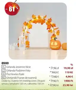 BetterStyle Ghirlandă Frunze de toamnă Ofertă