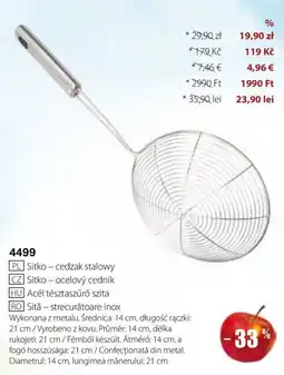 BetterStyle Sită - strecurătoare inox Ofertă