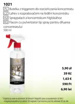 BetterStyle Flacon cu pulverizator tip spray pentru diluarea concentratului Ofertă