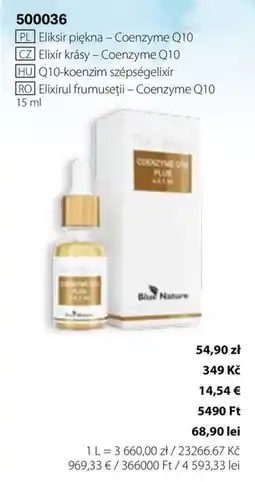 BetterStyle Blue Nature Elixirul frumuseții - Coenzyme Q10 Ofertă